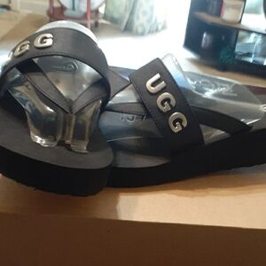 UGG Black Sandals